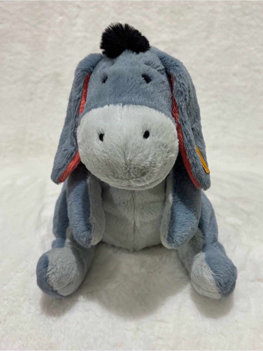 Steiff Disney Eeyore Medium Size Plush EUC - Picture 2 of 4